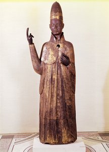 Statue av pave Boniface VIII (1235-1303) 1301 (bronse)